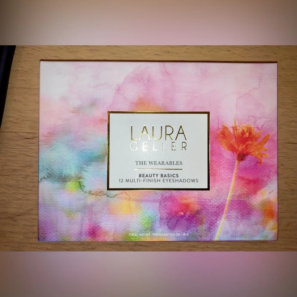 Laura Geller The Wearables 12 Multi-Finish Eyeshadows - Palette - NIB